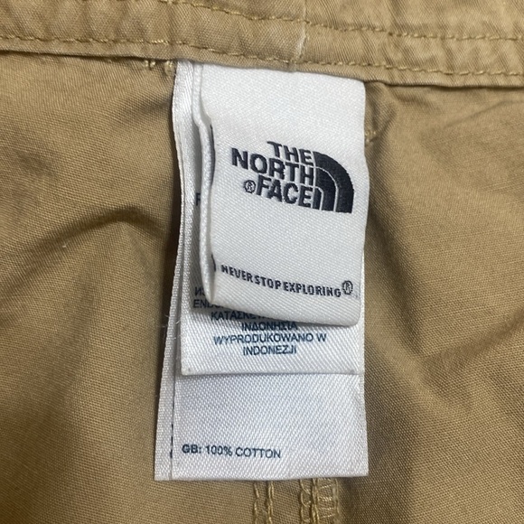 The north face tan casual athleisure hiking pants size 12 - Picture 9 of 10